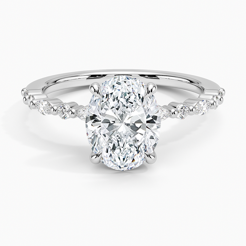 Ijoye Half-Coverage Diamond Ring