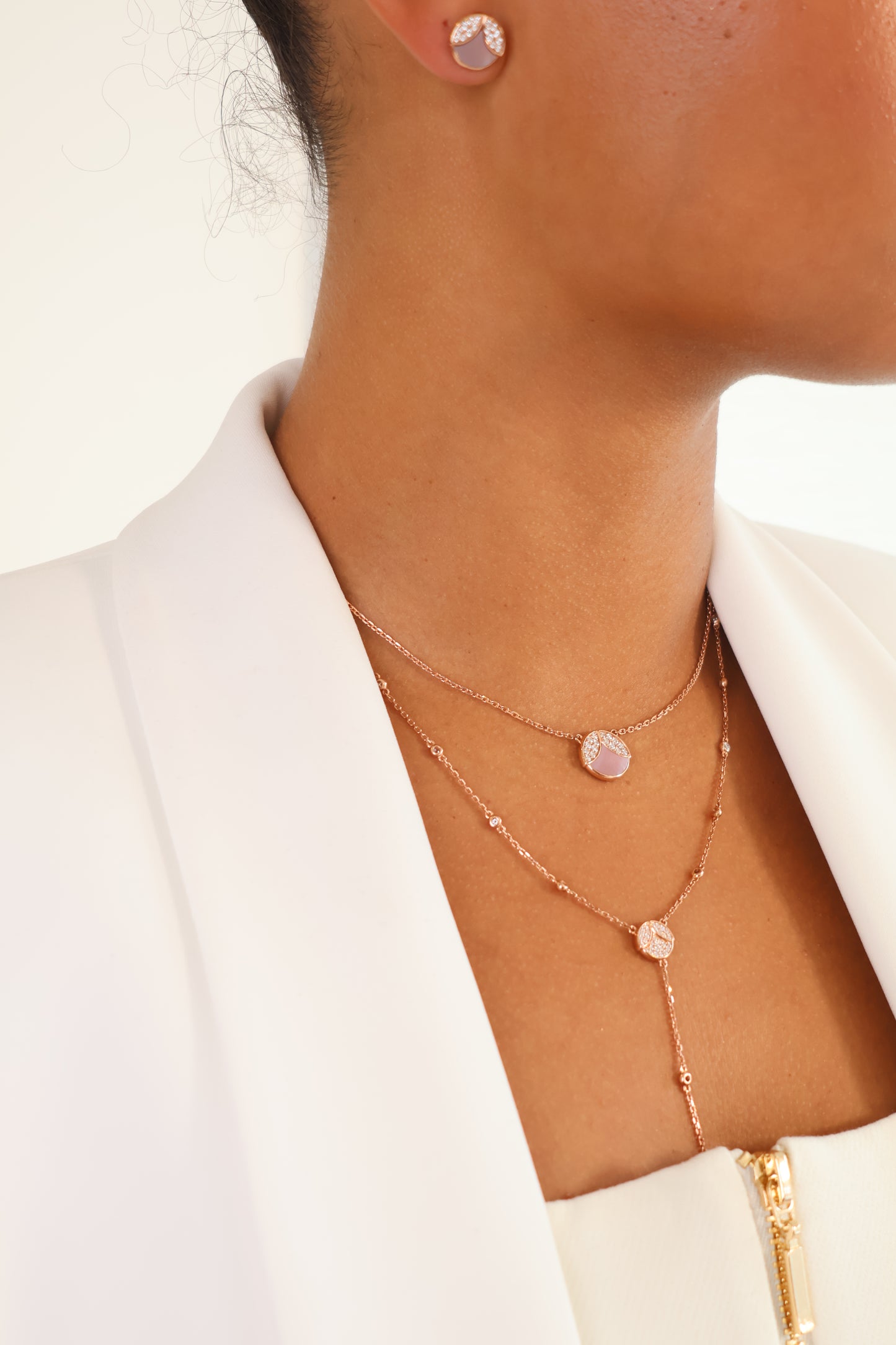 Yaara Reversible MOP Necklace