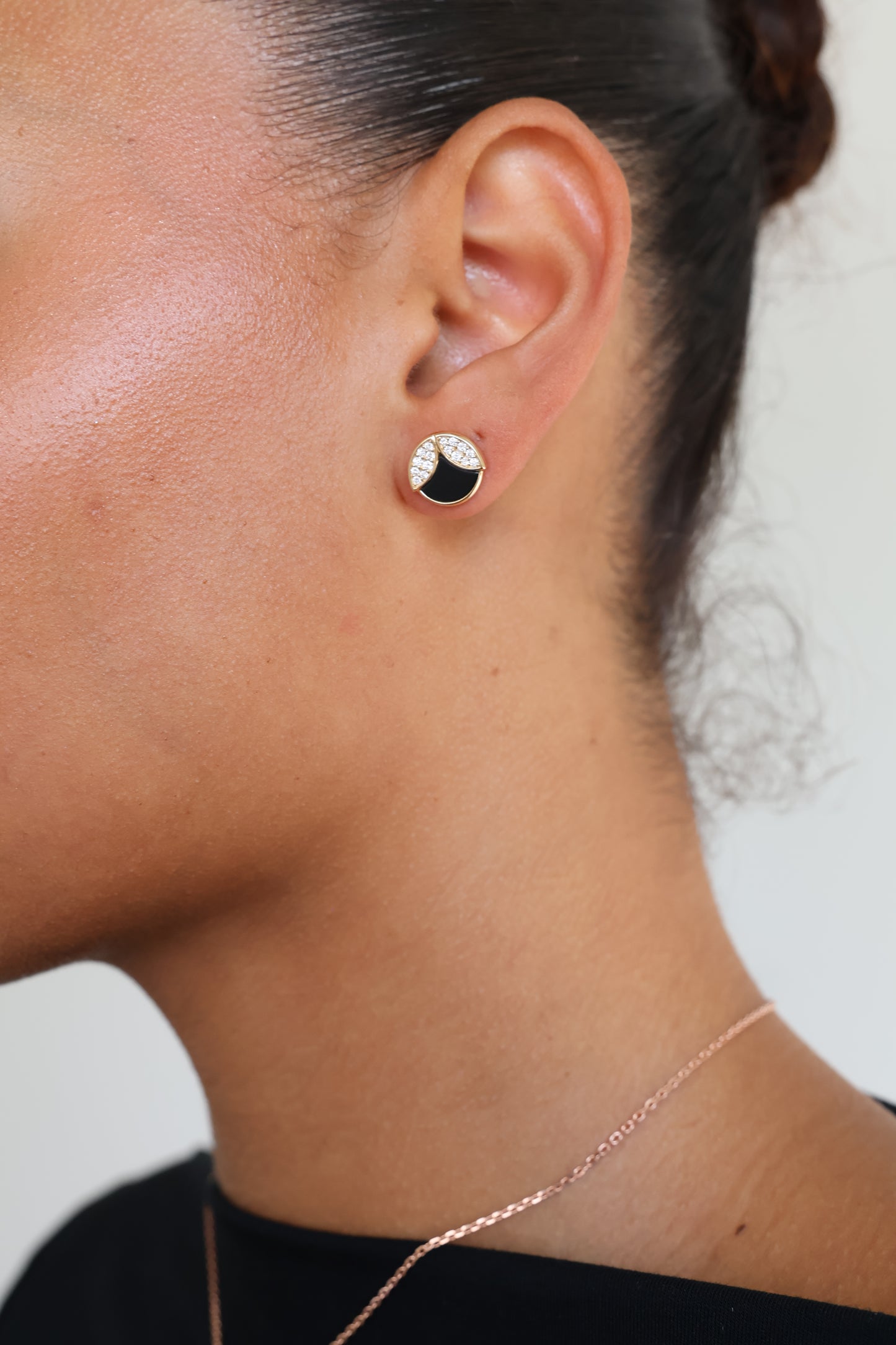 Yaara Black Onyx Earring
