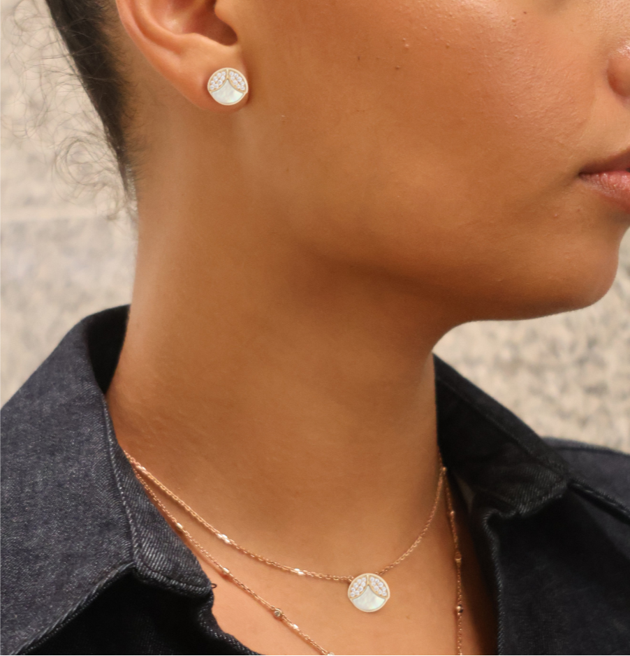 Yaara Mother Of Pearl Earring