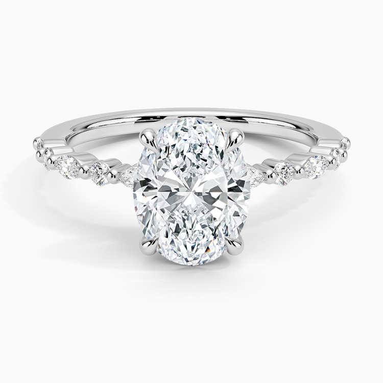 Ijoye Half-Coverage Diamond Ring