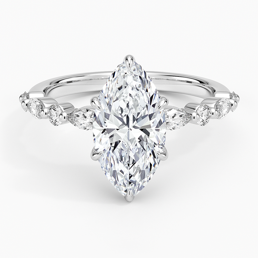 Ijoye Half-Coverage Diamond Ring