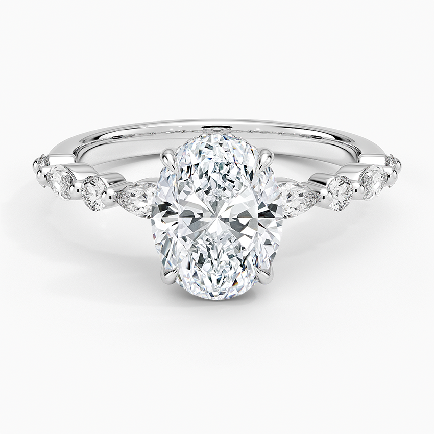 Ijoye Half-Coverage Diamond Ring