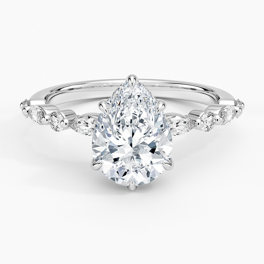 Ijoye Half-Coverage Diamond Ring