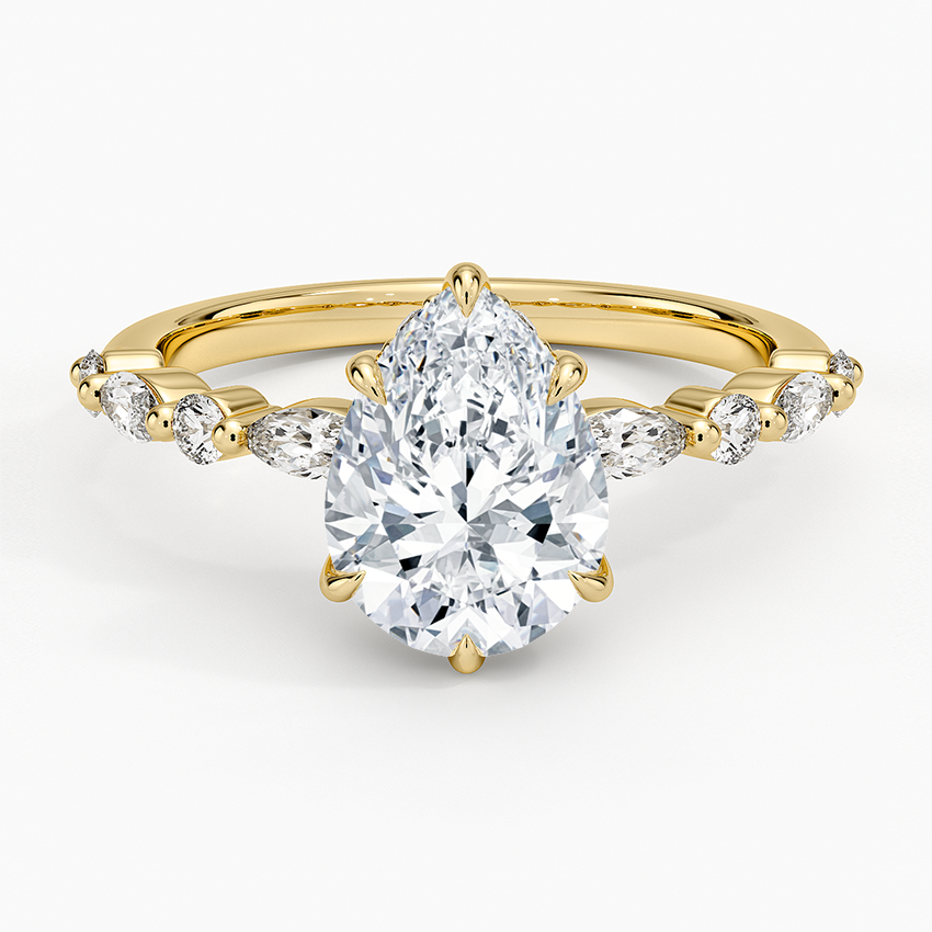 Ijoye Half-Coverage Diamond Ring