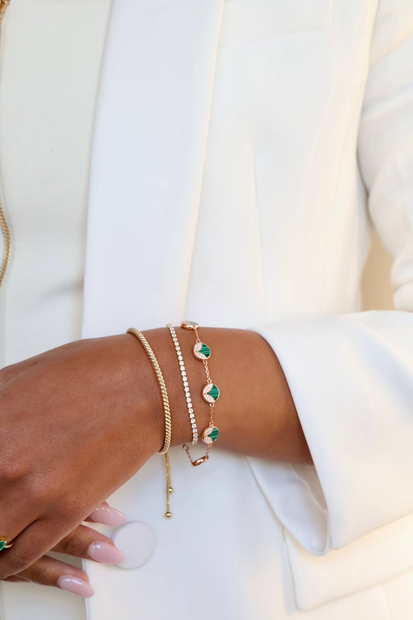 Yaara Malachite Bracelet