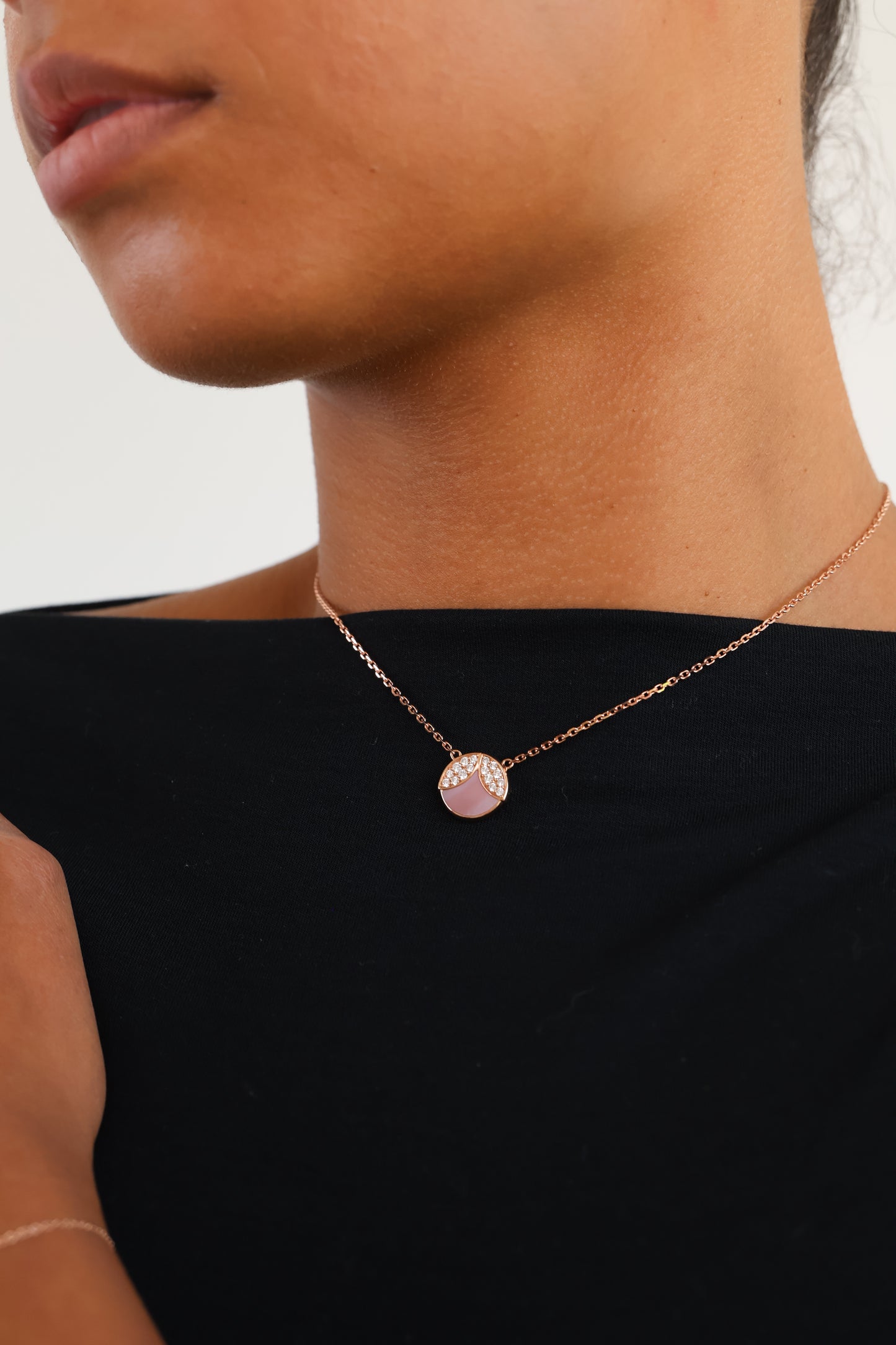 Yaara Reversible MOP Necklace