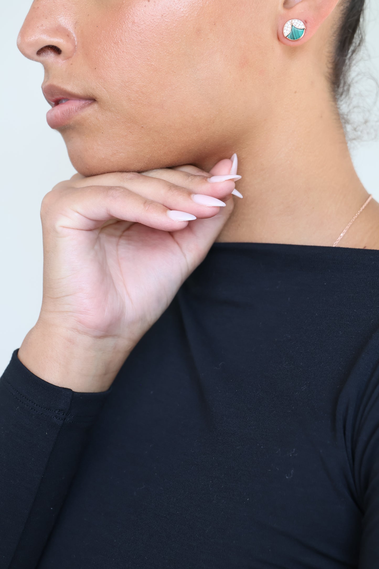 Yaara Malachite Earring