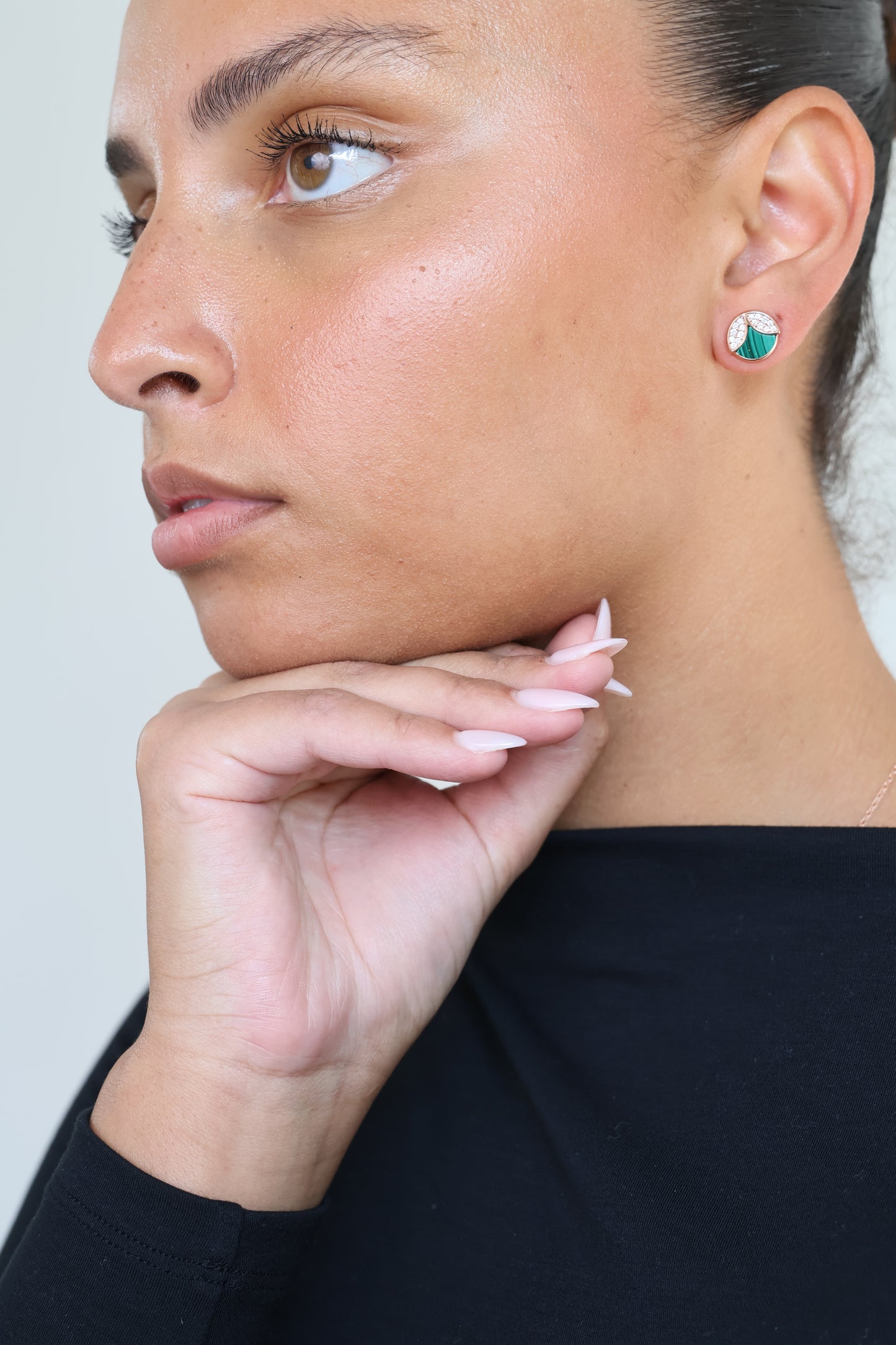 Yaara Malachite Earring