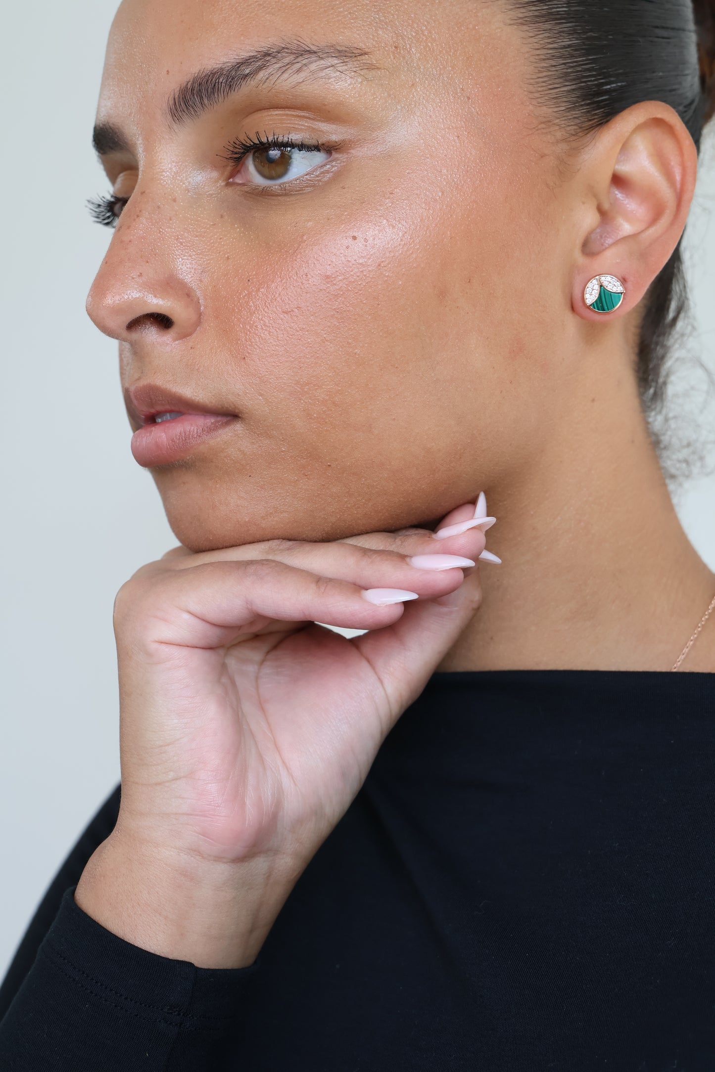 Yaara Malachite Earring