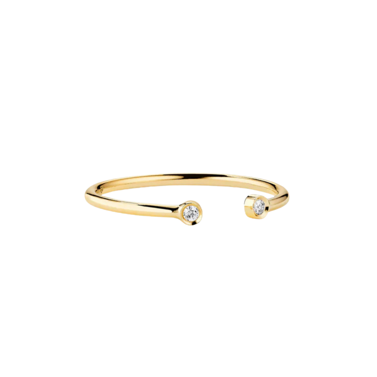 Diamond Open Ring