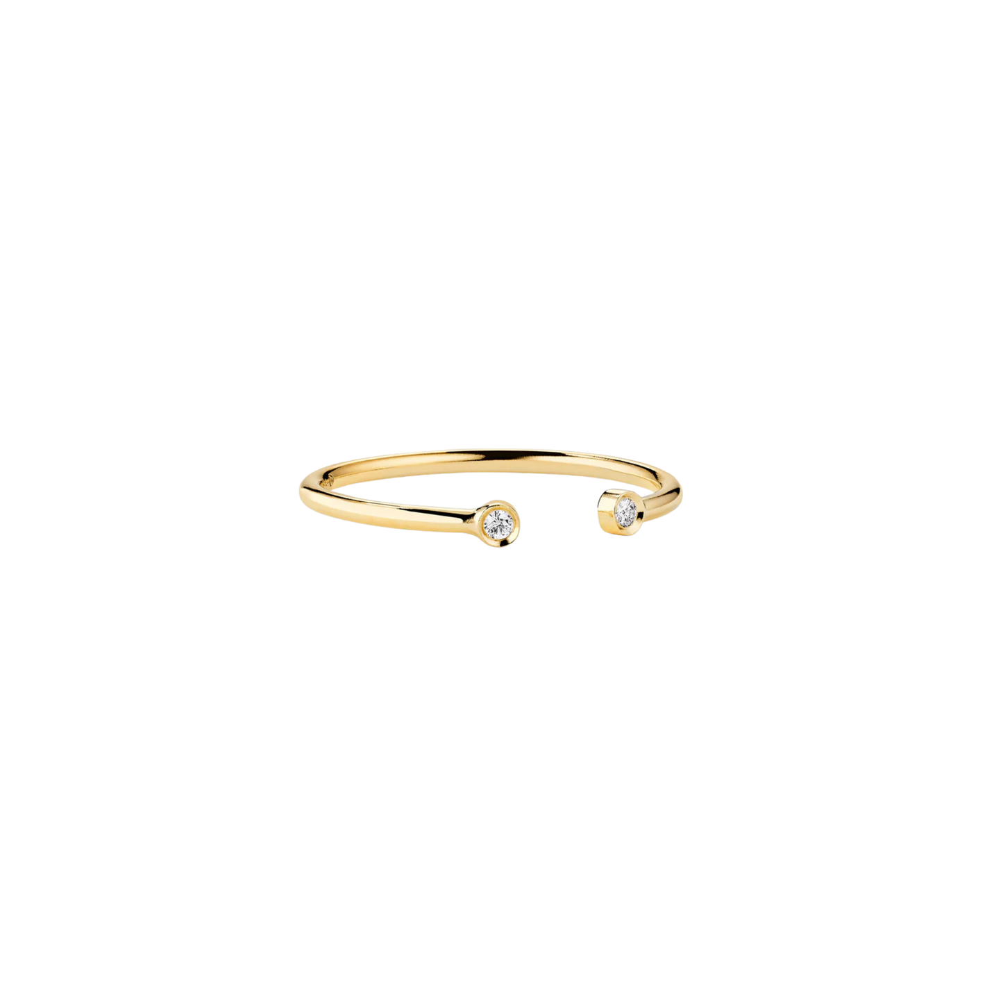 Diamond Open Ring